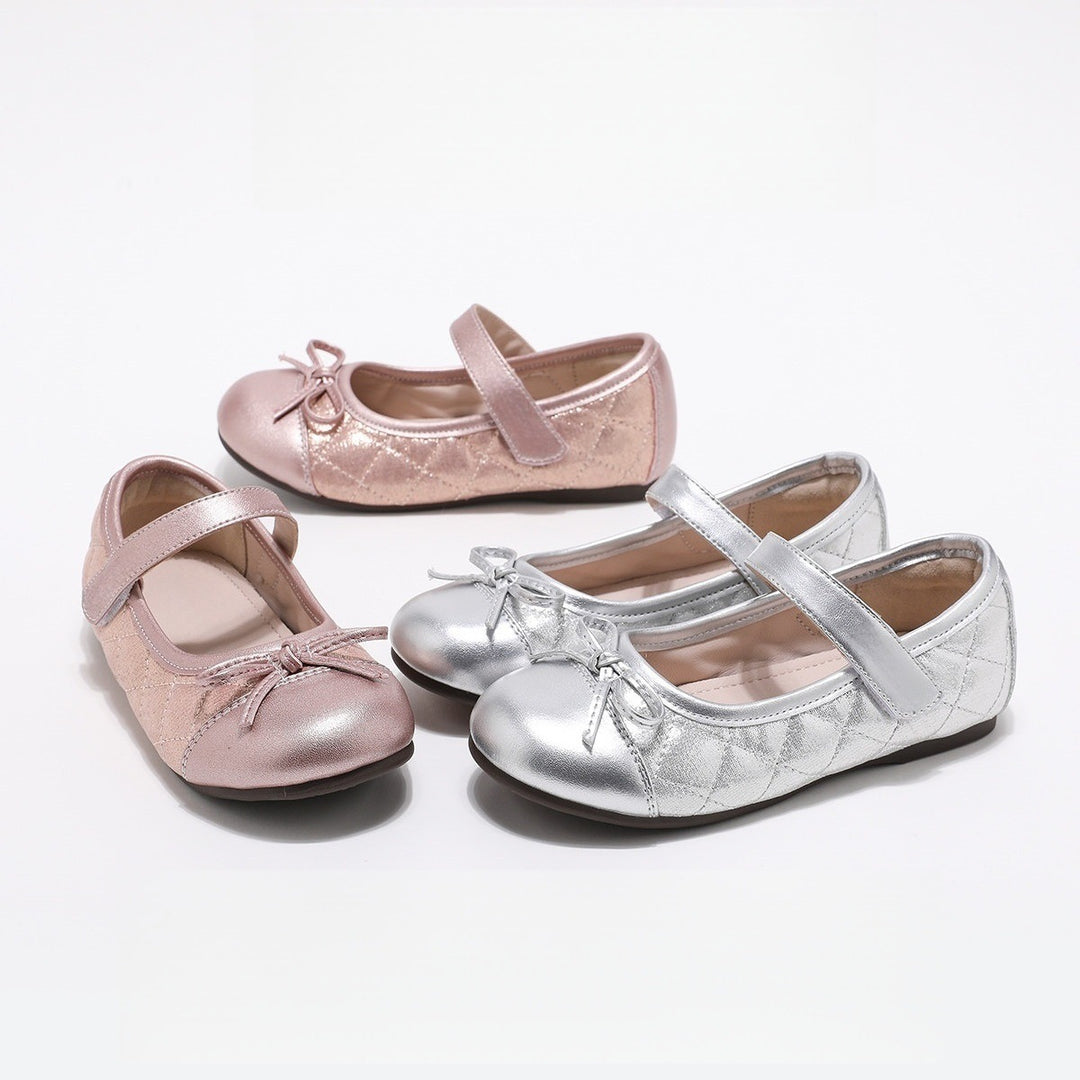 Mädchen Mary Jane Ballerinas mit glänzendem Obermaterial Echo Archiv