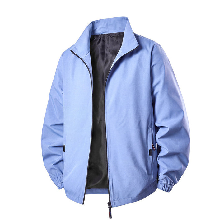 Herren Leichte Übergangsjacke mit hohem Stehkragen Echo Archiv
