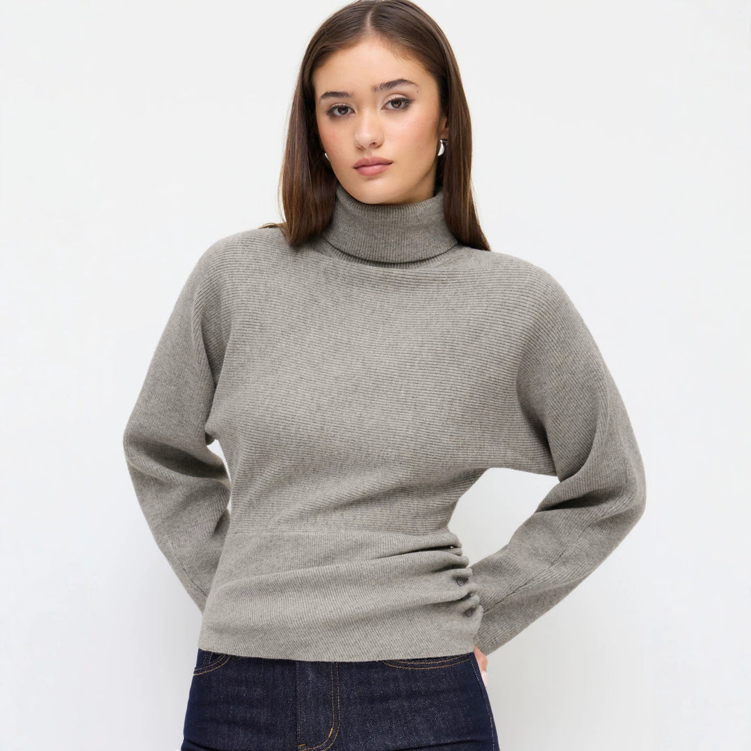 Damen Eleganter Rollkragenpullover Echo Archiv