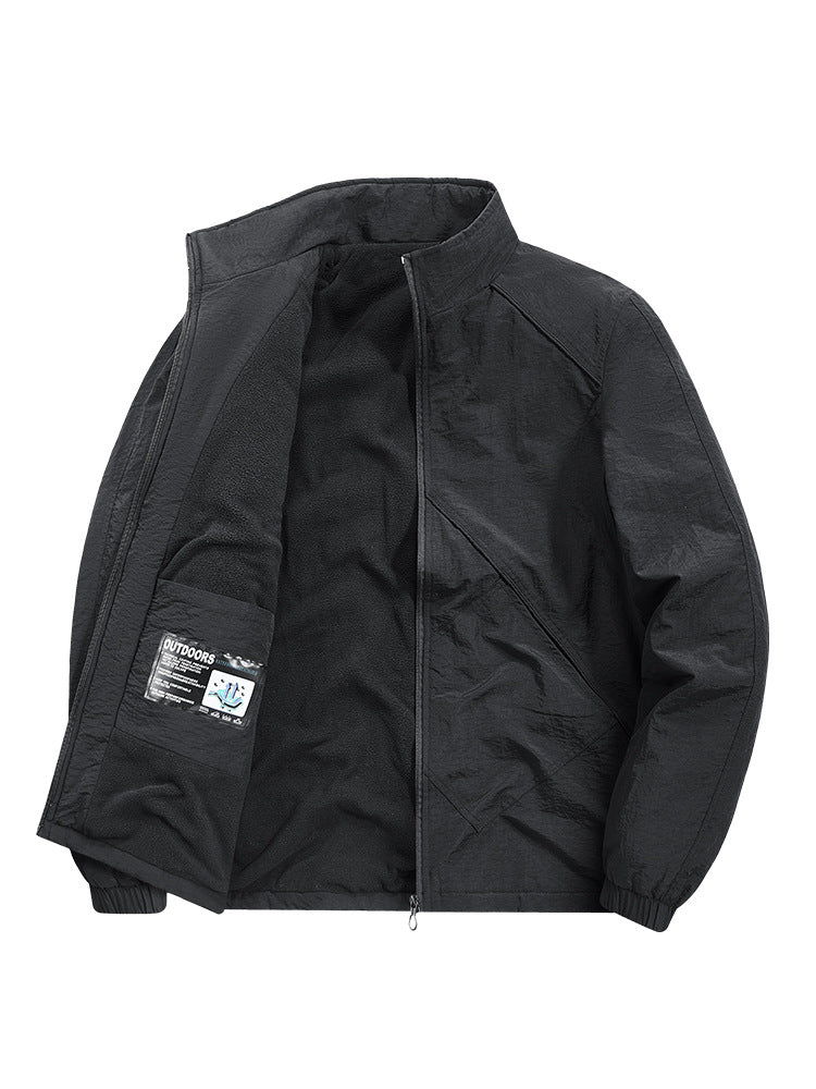 Herren Leichte Übergangsjacke mit Fleece-Futter Echo Archiv