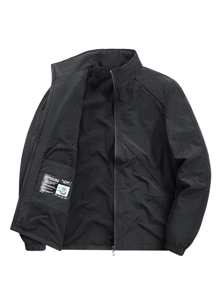 Herren Leichte Übergangsjacke mit Fleece-Futter Echo Archiv