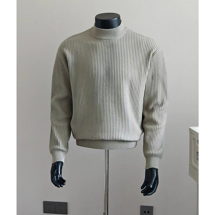 Herrenmode Grobstrickrollkragenpullover Echo Archive