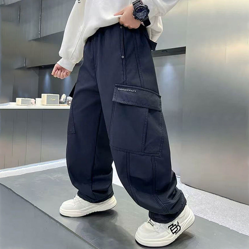 Damen lässige Cargo-Hose mit tiefen Taschen Echo Archiv