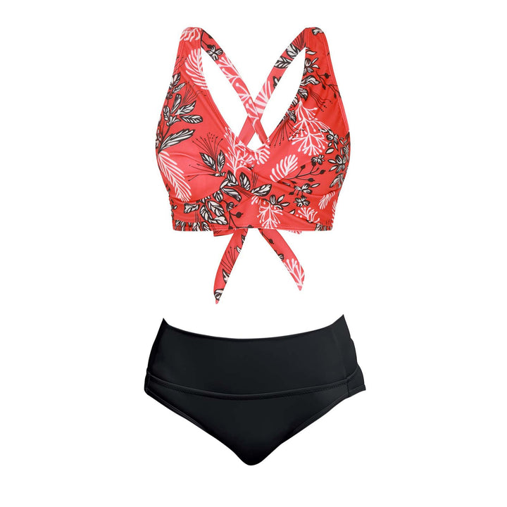 Damen Zweiteiliger Badeanzug mit floralem Design Echo Archiv