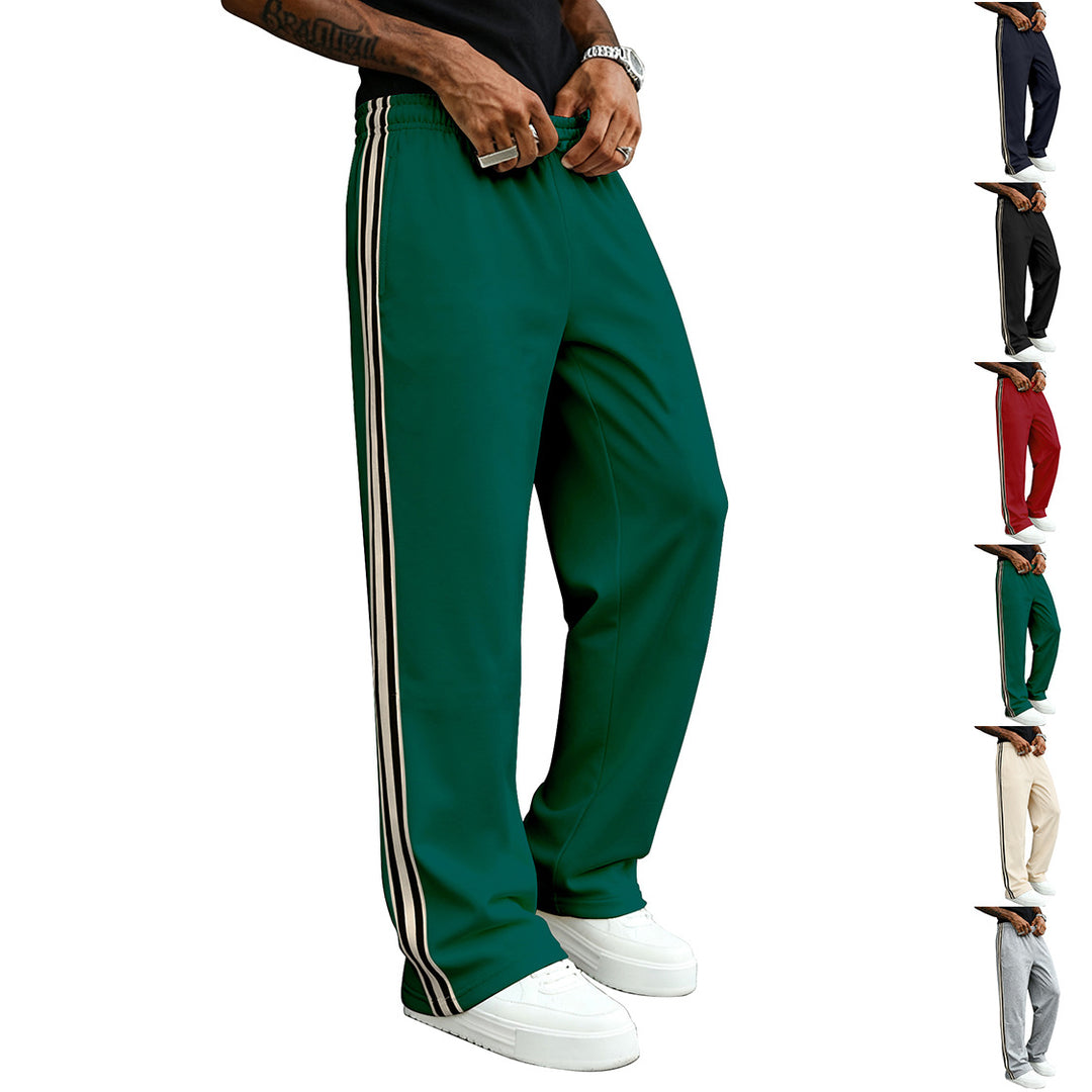 Herren Sportliche Freizeithose mit seitlichen Streifen Echoarchiv