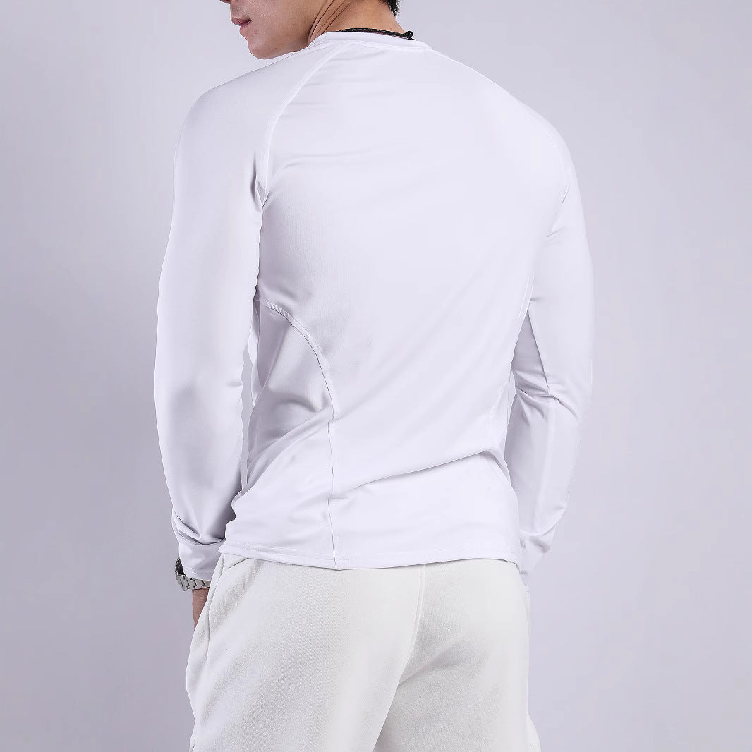Herren Sport-Langarmshirt aus atmungsaktivem und feuchtigkeitsregulierendem Material Echoarchiv