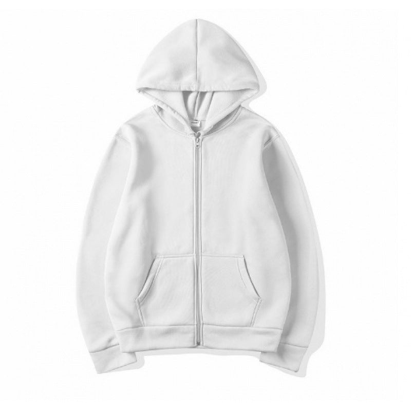 Damen Sportlicher Kapuzenpullover mit durchgehendem Reißverschluss und Tasche Echoarchiv