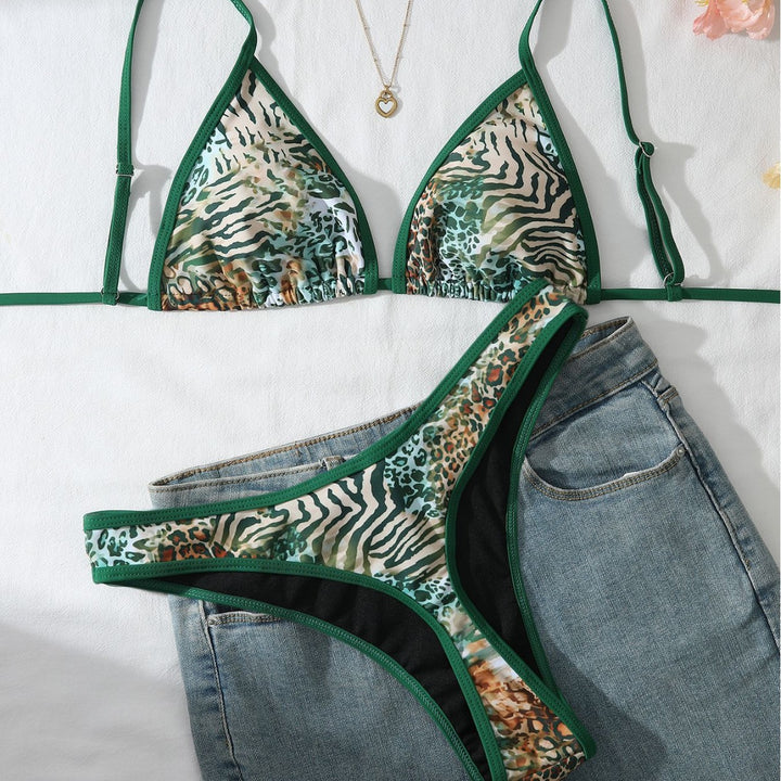 Damen Tiermuster Bikini Set Echo Archiv