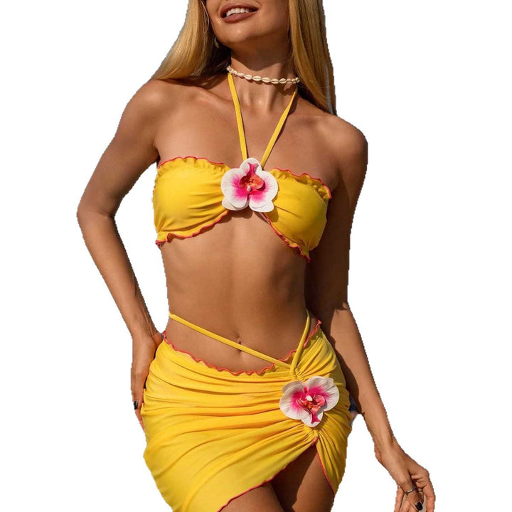 Damen Bandeau-Bikini mit trendigem Wickelrock Echo Archiv