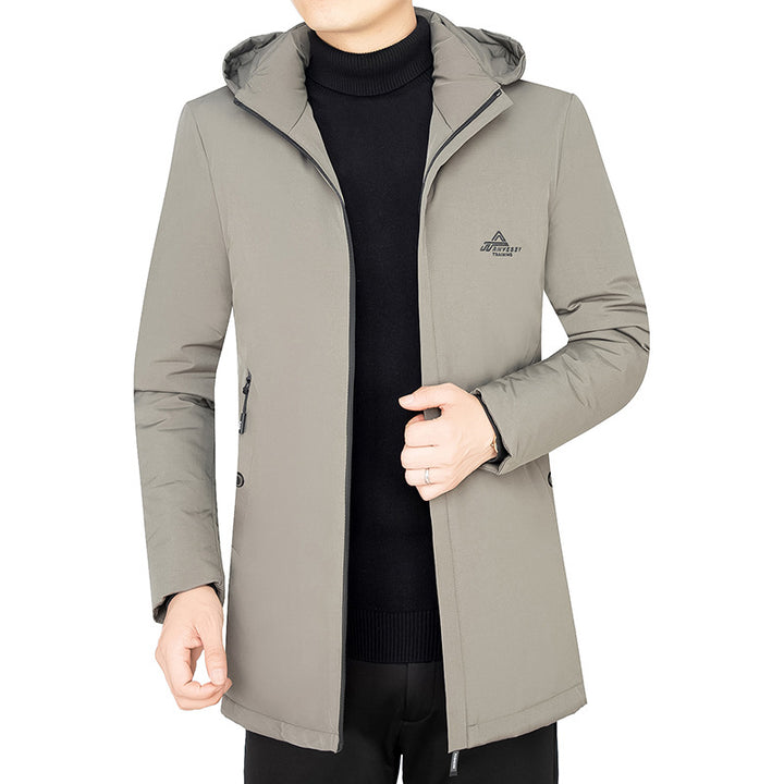 Mann Wasserdichte Thermojacke mit Kapuze Echoarchiv