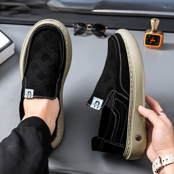 Herren Atmungsaktive und bequeme Slip-On Sneakers Echoarchiv