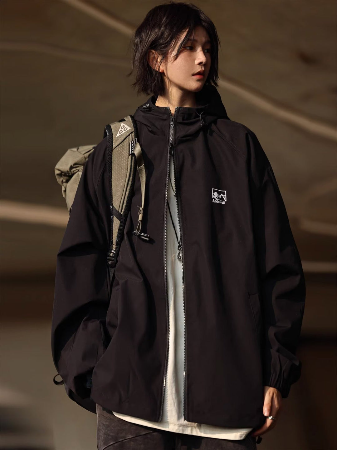 Unisex Wetterfeste Übergangsjacke Echoarchiv