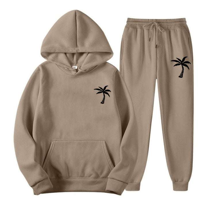 Damen Bequemer Hoodie und Jogginghose Set Echoarchiv