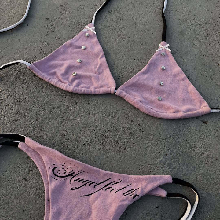 Damen verführerisches Bikini-Set mit einzigartigen Akzenten Echo Archiv