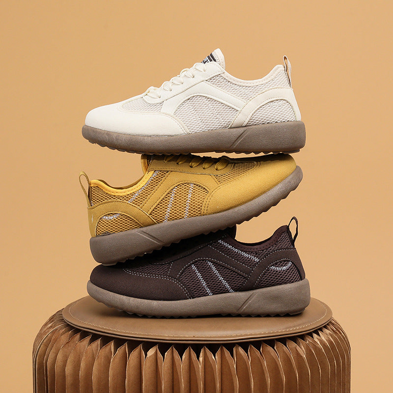 Damen Sportliche Sneakers mit atmungsaktiver Netzoberfläche Echo Archiv