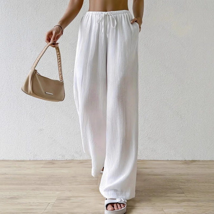 Damen weite Sommerhose mit Gummizug Echo Archiv