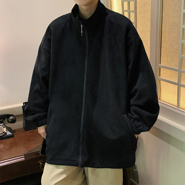 Herren Sportliche Übergangsjacke mit Stehkragen Echo Archiv