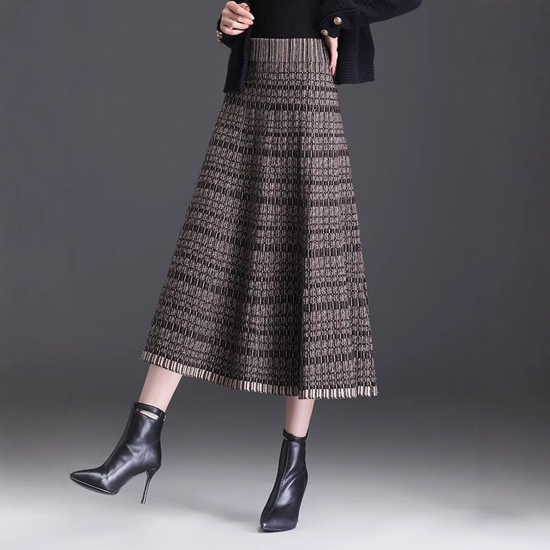 Damen Midi-Rock Echo Archiv