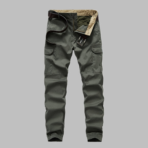Herren Cargo-Joggerhose mit elastischem Beinbund, Knieeinsatz und Multifunktions-Taschen Echo Archiv