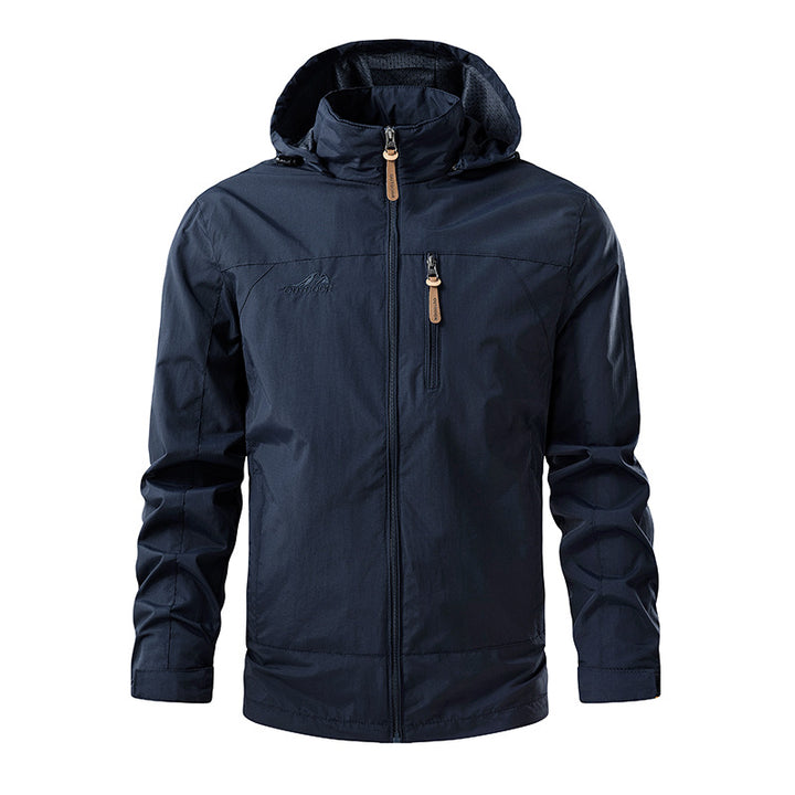 Herren Leichte Funktionsjacke mit abnehmbarer Kapuze Echo Archiv