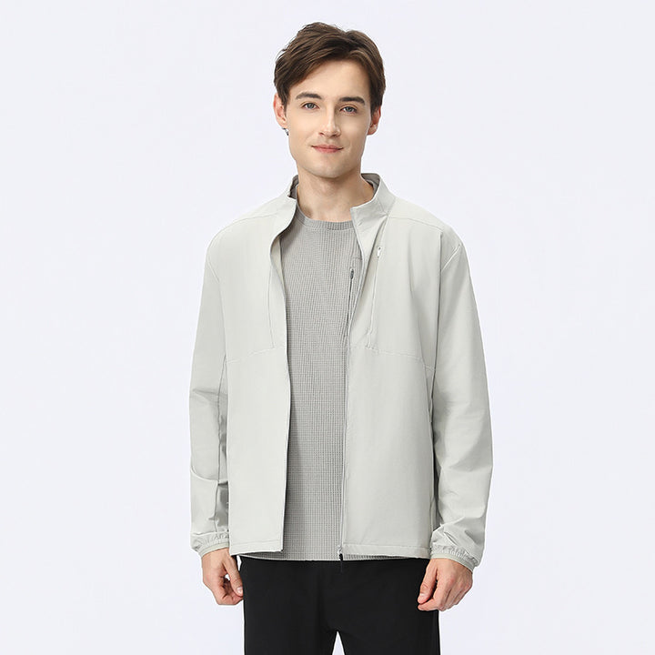 Herren Sportliche Windjacke Echoarchiv