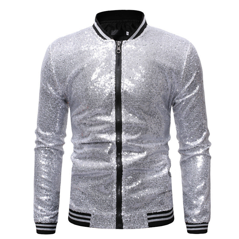 Herren Sportlicher Funktionsblazer mit Pailletten Echoarchiv