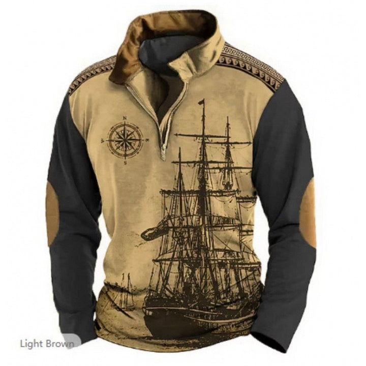 Herren attraktiver Freizeitpullover Echoarchiv