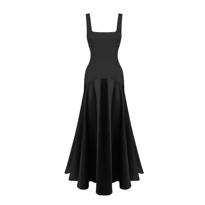 Damen Elegantes Maxikleid mit taillierter Passform und fließendem Rock Echo Archiv