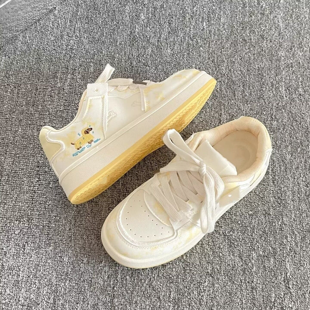 Damen Modische Sneakers mit verspieltem Tierdesign und komfortabler Sohle Echo Archiv