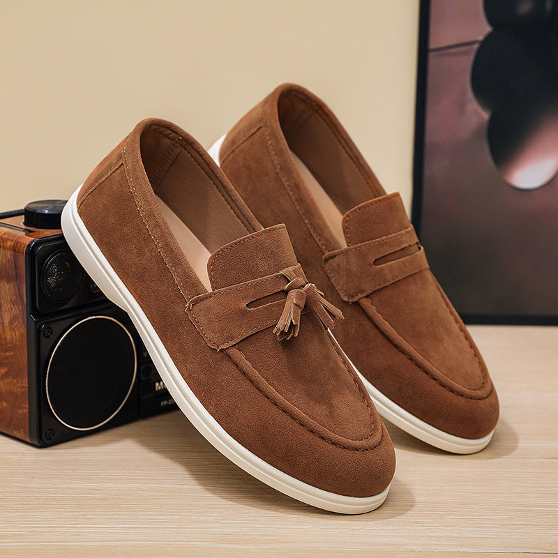 Herren Elegante Mokassins mit Quasten Echo Archiv