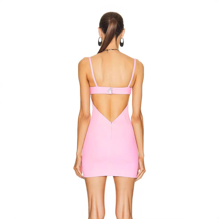 Damen Cocktailkleid mit trägerlosem Design und figurbetontem Schnitt Echo Archiv
