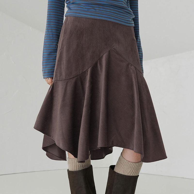 Damen Eleganter ausgestellter Rock mit raffinierter Silhouette Echo Archiv