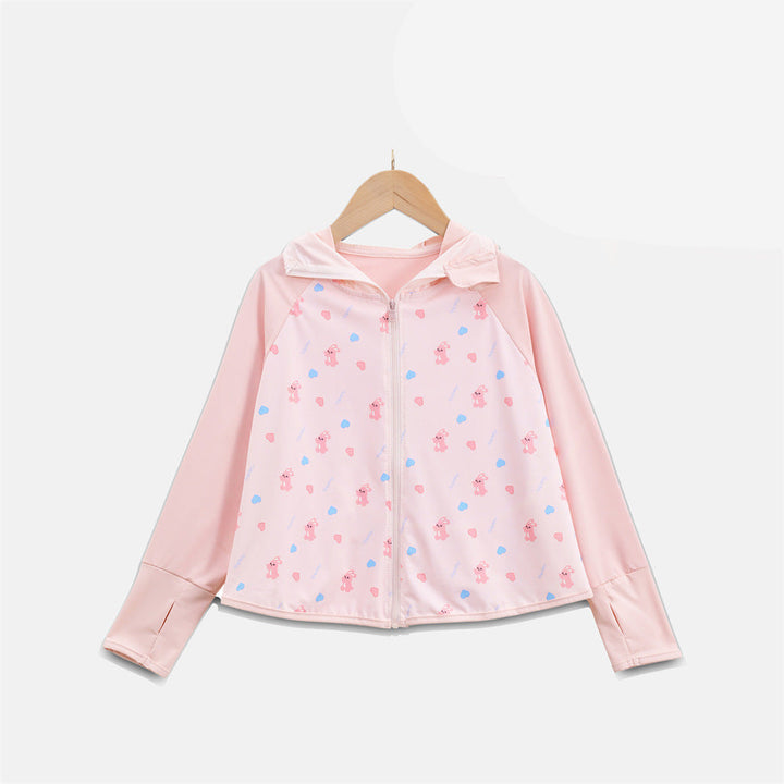 Damen Leichte UV-Schutzjacke mit Kapuze Echo Archiv