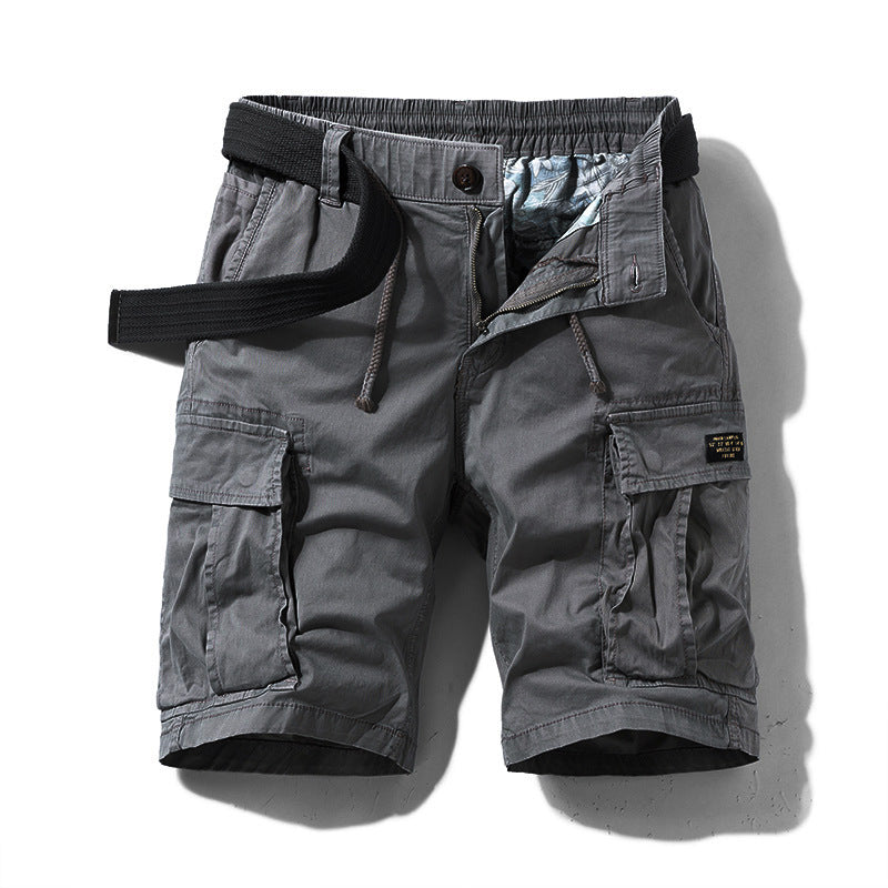 Herren Cargoshorts im urbanen Design mit multifunktionalen Taschen und verstellbarem Bund Echoarchiv