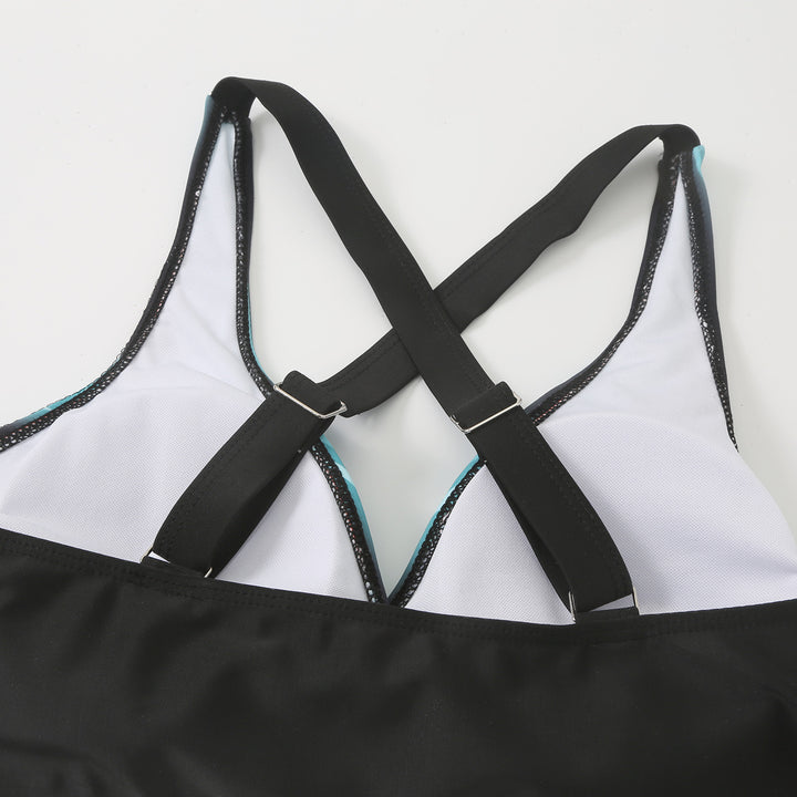 Damen Hochtaillierter Sport-Bikini mit elegantem Rückenschnitt Echo Archiv
