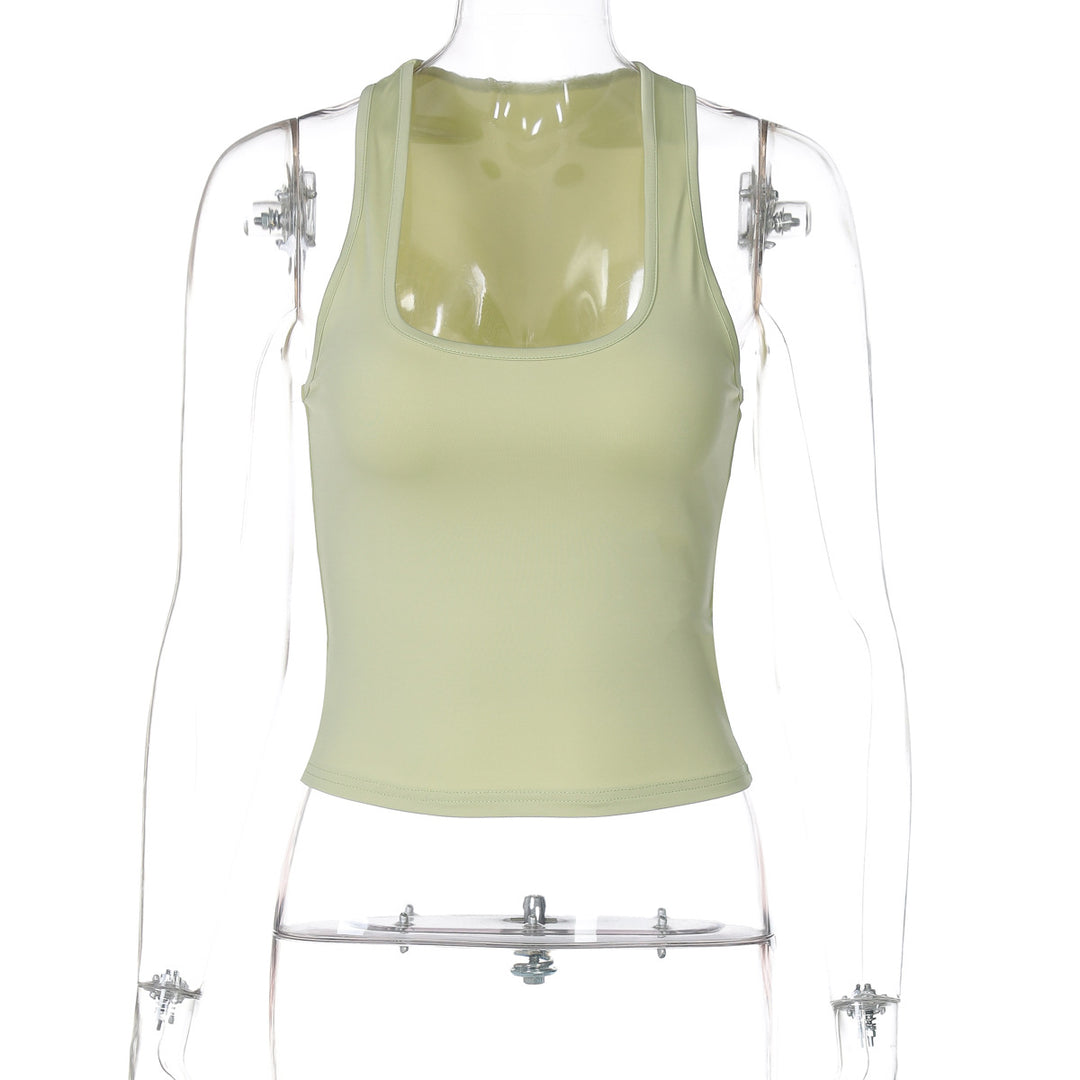 Damen Sportliches Tanktop mit breiten Trägern Echo Archiv