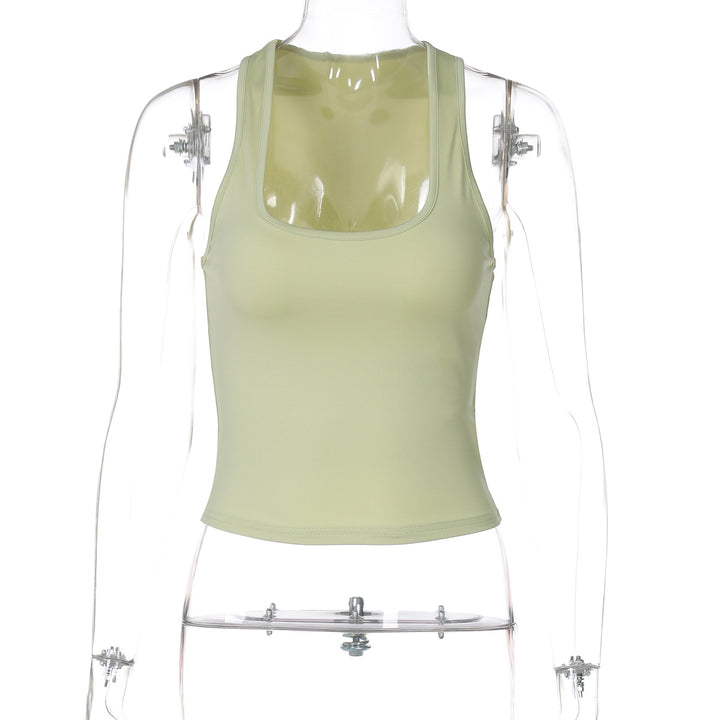 Damen Sportliches Tanktop mit breiten Trägern Echo Archiv