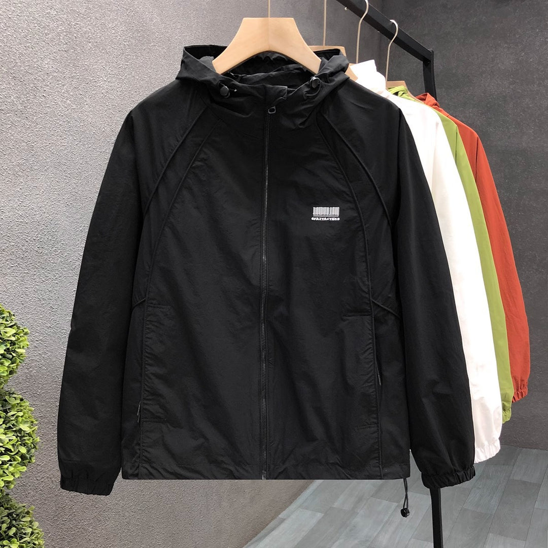 Herren Leichte Funktionsjacke mit Kapuze Echoarchiv