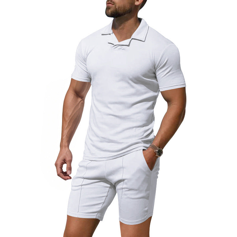 Herren sportliches Set aus Atmungsaktivem Material Echoarchiv