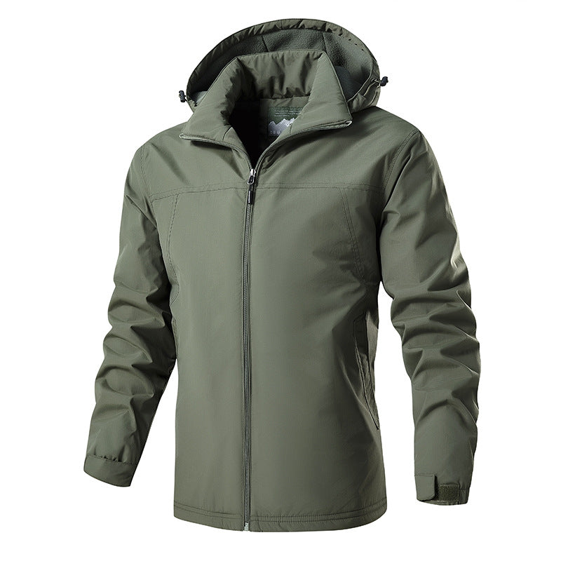 Herren Leichte, winddichte Jacke Echo Archiv