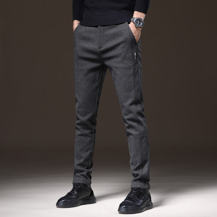 Herren bequeme Slim Fit Freizeithose Echoarchiv