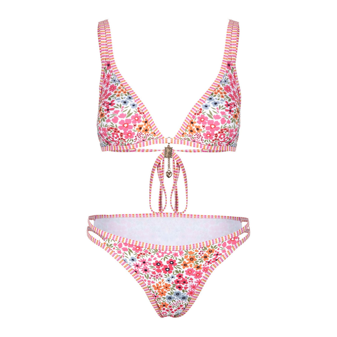 Damen Blumenmuster Bikini Echo Archiv