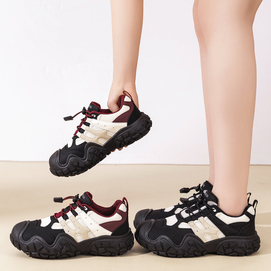 Unisex nan robuster Outdoor-Chunky-Sneaker mit verstärkter Zehenkappe, Schnellzug-Schnürung und griffiger Profilsohle Echo Archiv