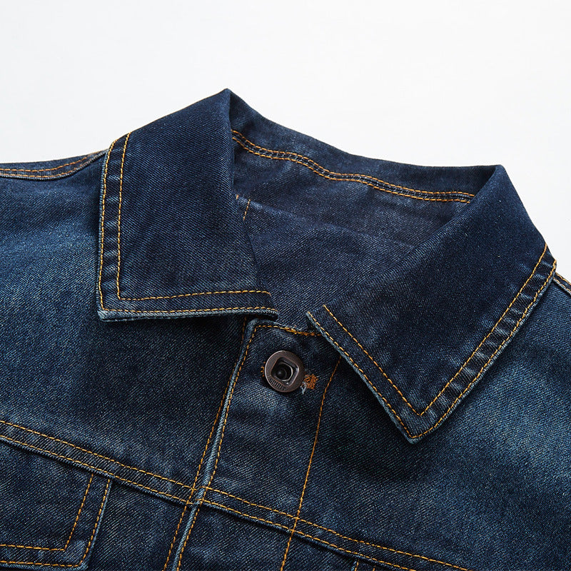 Herren Modische Jeansjacke Echo Archiv