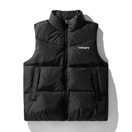 Unisex Leichte gesteppte Thermoweste mit Stehkragen, Reißverschluss und Eingrifftaschen Echo Archiv