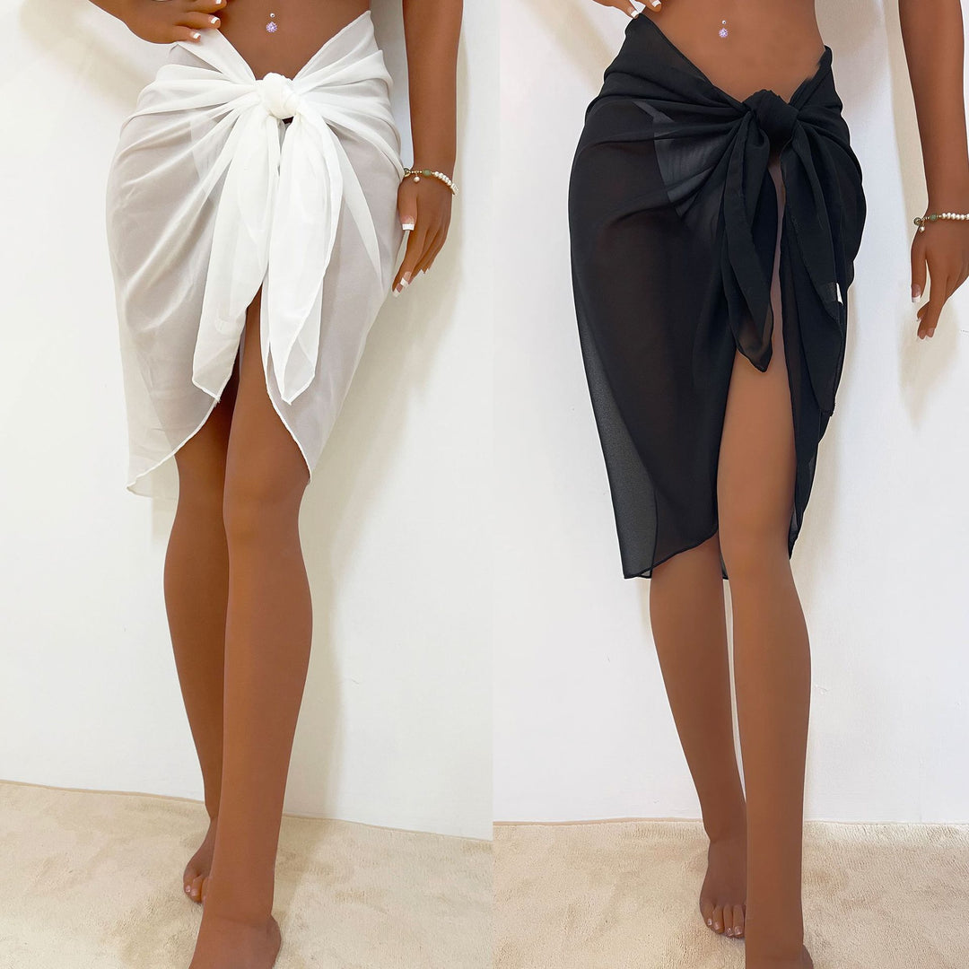 Damen eleganter beachy Sarong mit Binde-Detail Echo Archiv