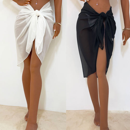 Damen eleganter beachy Sarong mit Binde-Detail Echo Archiv