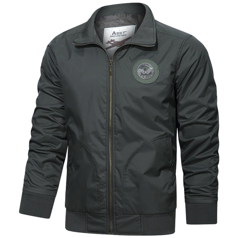 Herren lässige Pilotjacke Echoarchiv
