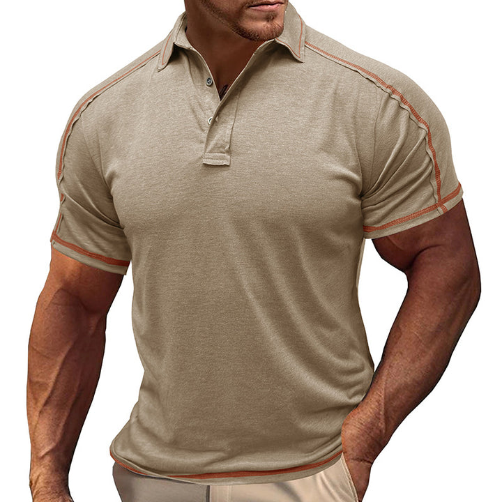 Herren Sportliches Poloshirt Echoarchiv