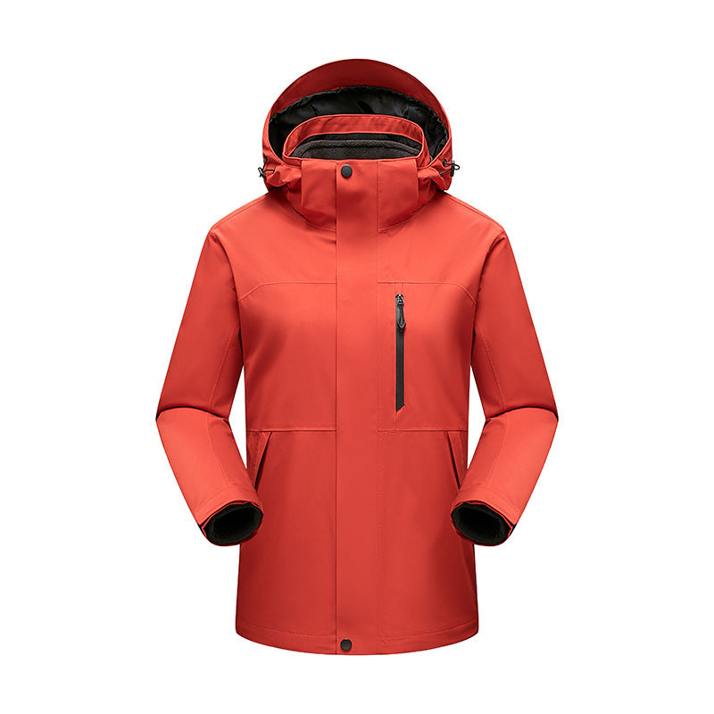 Herren Wasserabweisender Winterparka mit abnehmbarer Kapuze und getapten Nähten Echo Archiv